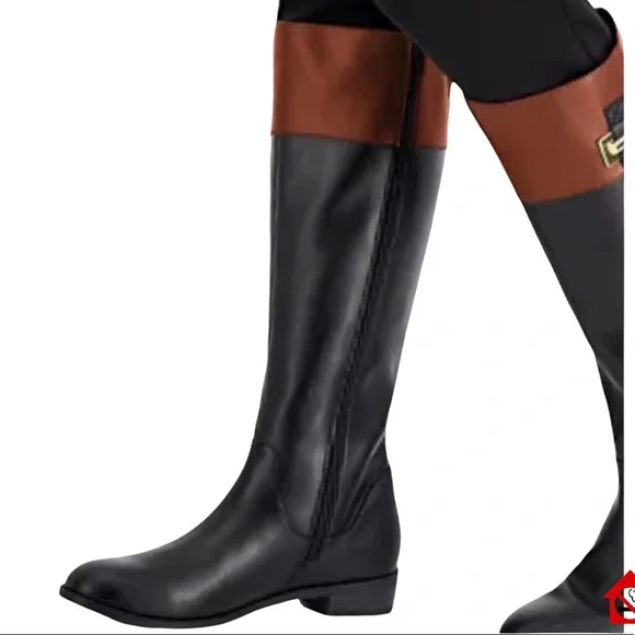 Riding Boots Tall WIDE CALF 17 inches - Picture 7 of 12